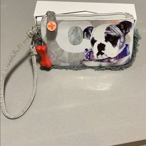 NWOT Fuzzy Nation Wristlet
